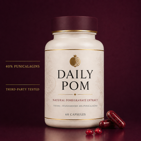 Daily Pom bottle with pomegranate