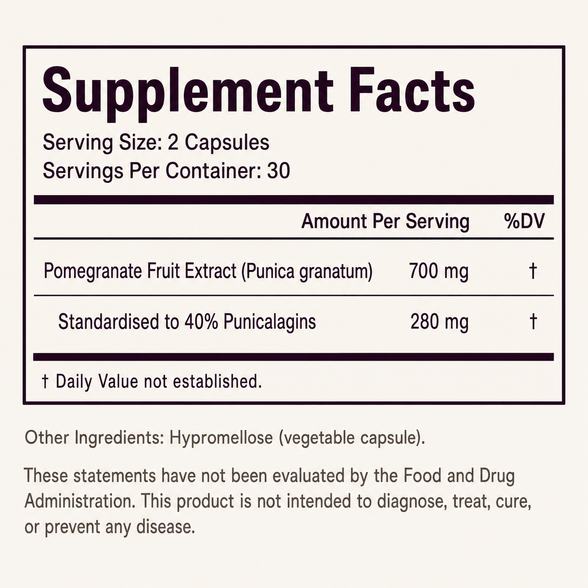 Daily Pom Pomegranate Extract 700