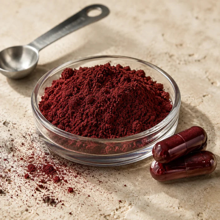 Macro detail of the extract